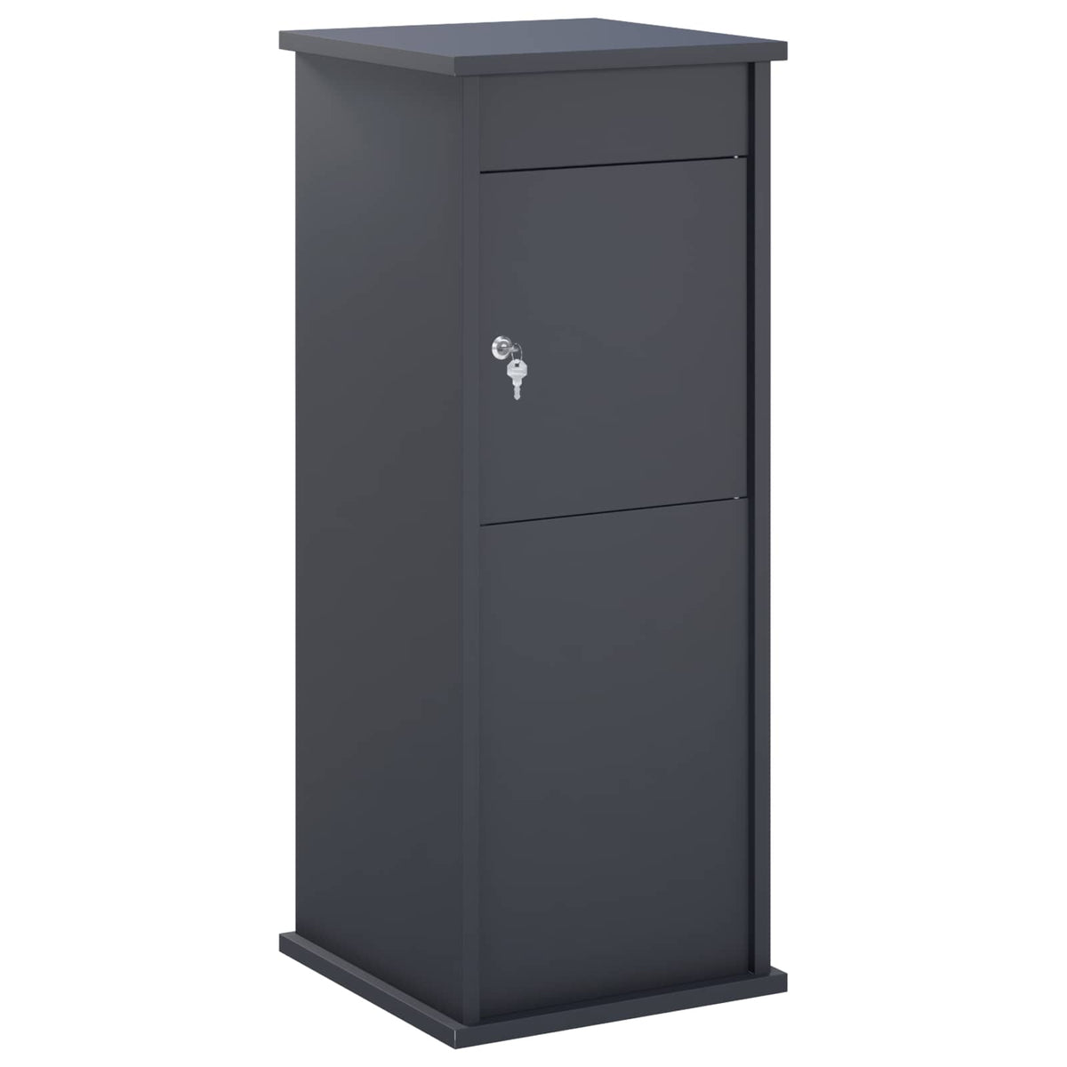 γραμματοκιβώτιο Ανθρακί 40 x 40 x 100 cm Ατσάλι
