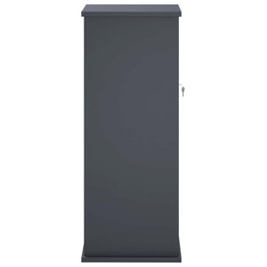 γραμματοκιβώτιο Ανθρακί 40 x 40 x 100 cm Ατσάλι