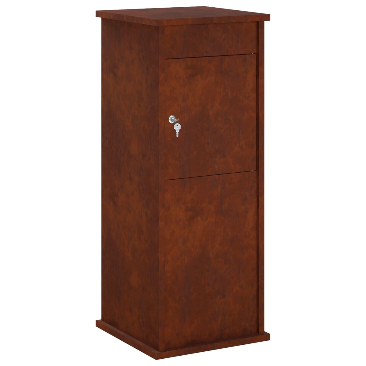 γραμματοκιβώτιο Σκ rusty 40 x 40 x 100 cm - Pakobazaar