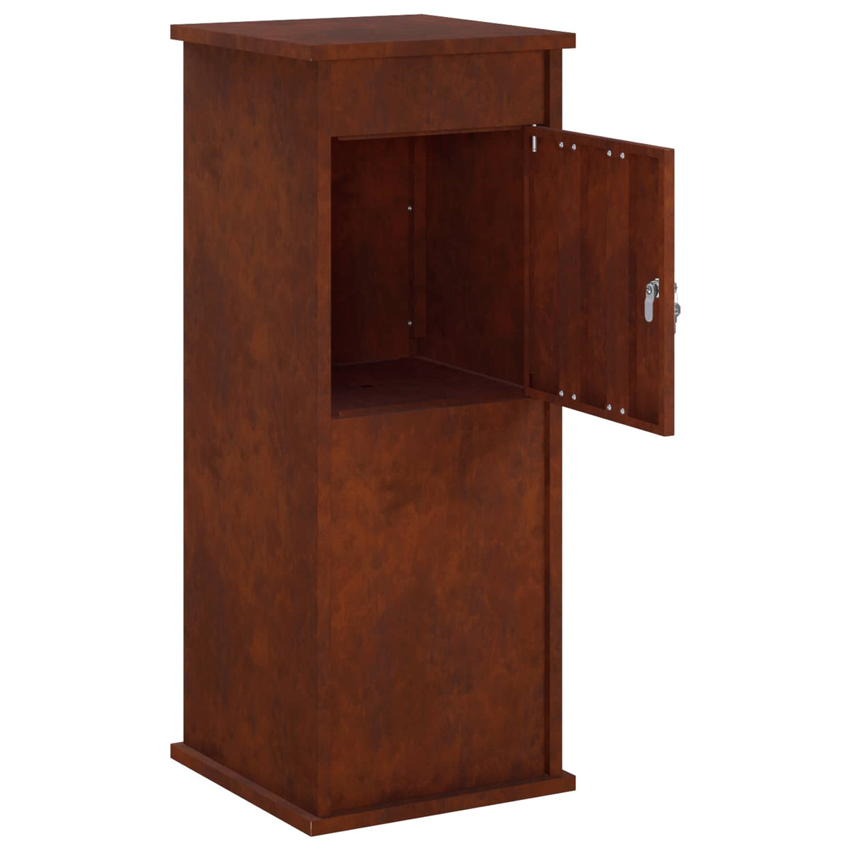 γραμματοκιβώτιο Σκ rusty 40 x 40 x 100 cm - Pakobazaar
