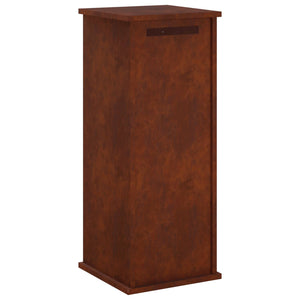 γραμματοκιβώτιο Σκ rusty 40 x 40 x 100 cm - Pakobazaar