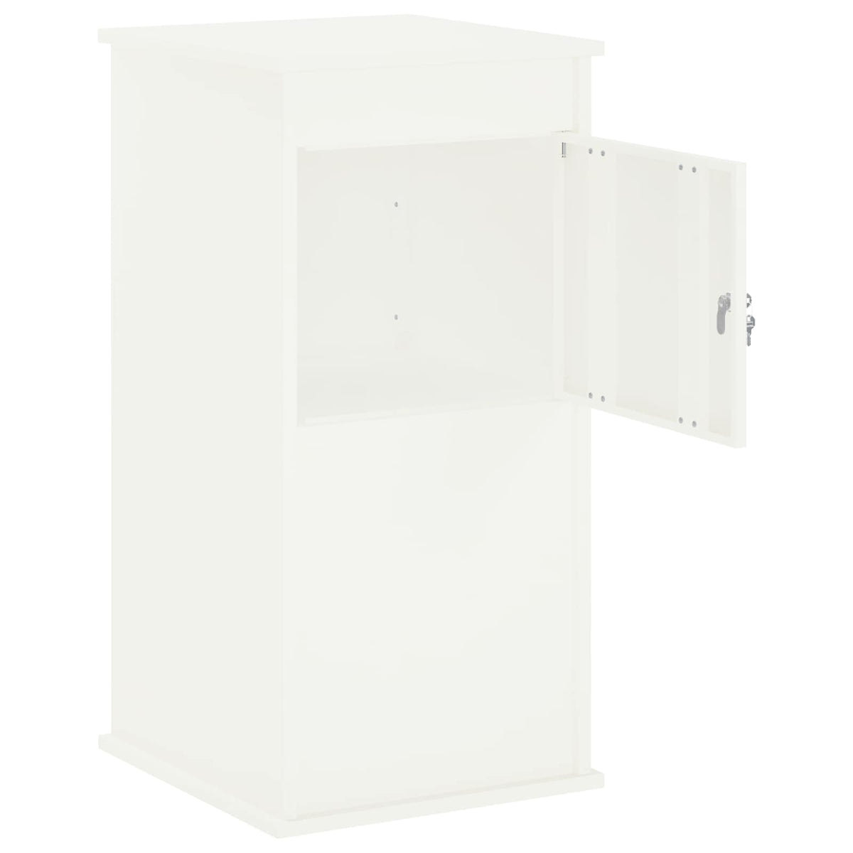 γραμματοκιβώτιο Λευκό 50 x 52 x 100 cm Ατσάλι