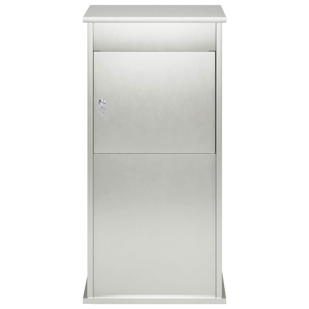 γραμματοκιβώτιο Ασημί 50 x 52 x 100 cm Ανοξείδωτο Ατσάλι