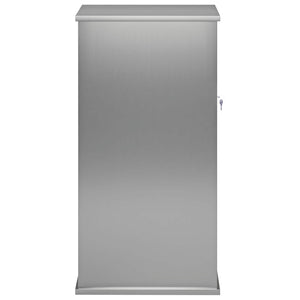 γραμματοκιβώτιο Ασημί 50 x 52 x 100 cm Γαλβανισμένος Χάλυβας
