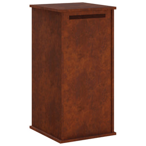 γραμματοκιβώτιο Σκ rusty 50 x 52 x 100 cm