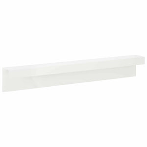Προφίλ επικάλυψης κήπου 2 τμχ. 100 x 10 x 15 cm Ατσάλι Λευκό