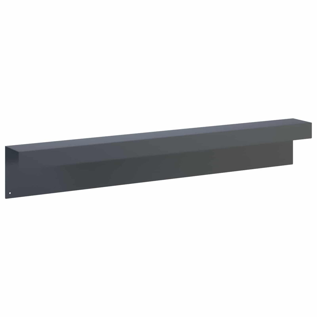 Προφίλ επικάλυψης κήπου 10 τμχ. 100 x 10 x 15 cm Ατσάλι Ανθρακί