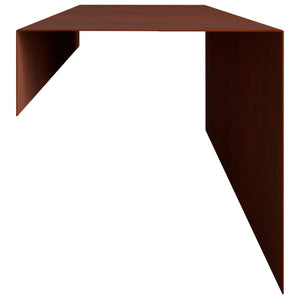 Προφίλ επικάλυψης κήπου 2 τμχ. 100 x 15 x 15 εκ. - Pakobazaar