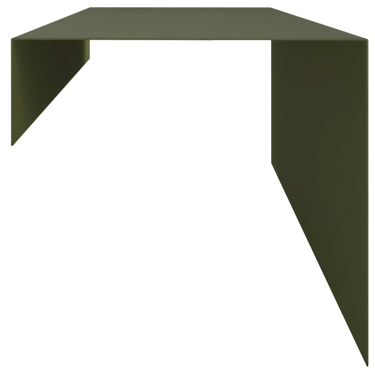 Προφίλ επικάλυψης κήπου 2 τμχ. 100 x 20 x 15 εκ. Ατσάλι Λαδί