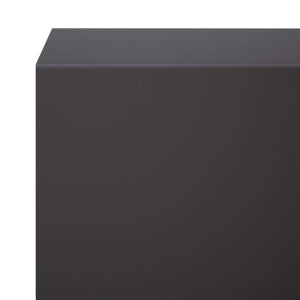 Προφίλ επικάλυψης κήπου 2 τμχ. 100 x 6 x 5 εκ. Ατσάλι Μαύρο