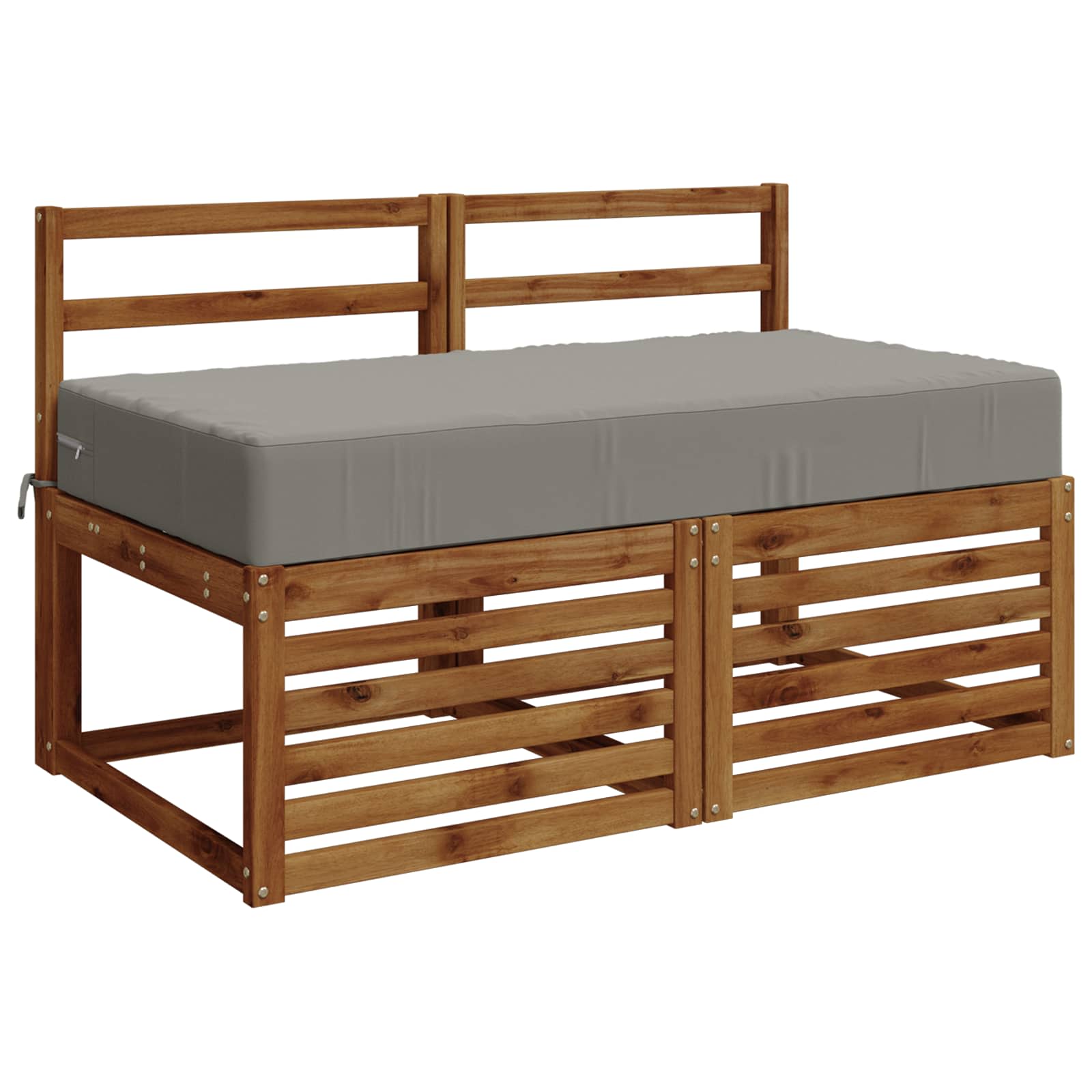 Μαξιλάρια Καθίσματος SOEST 100% Πολυεστέρας Γκρι