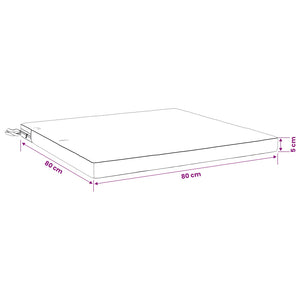 Μαξιλάρι καθιστικού 1 κομματιού SOEST 100% Πολυεστέρας Μπλε