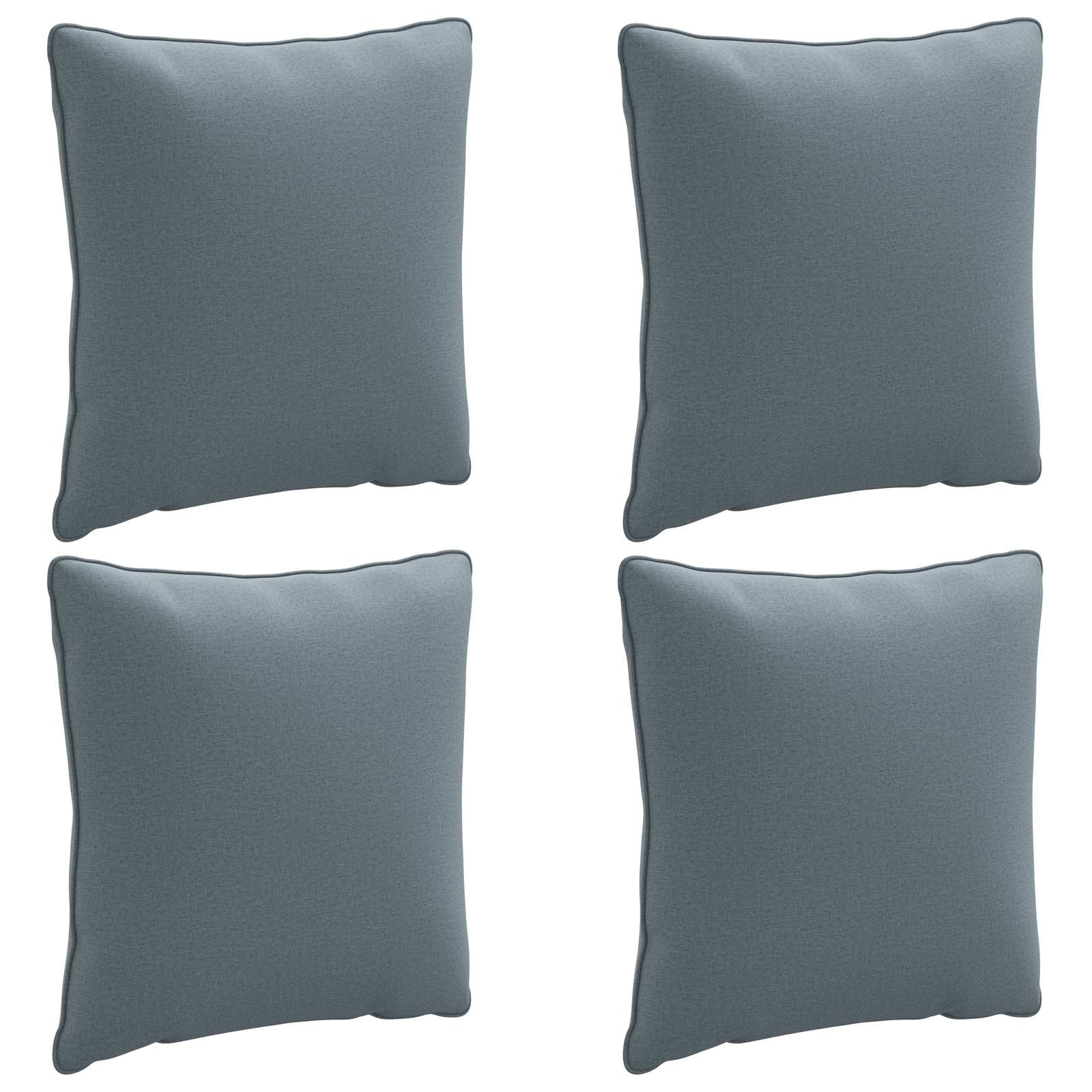4-Τεμαχίων Μαξιλάρια Πλάτης PUTTEN 4 pcs 100% Πολυεστέρας Μπλε