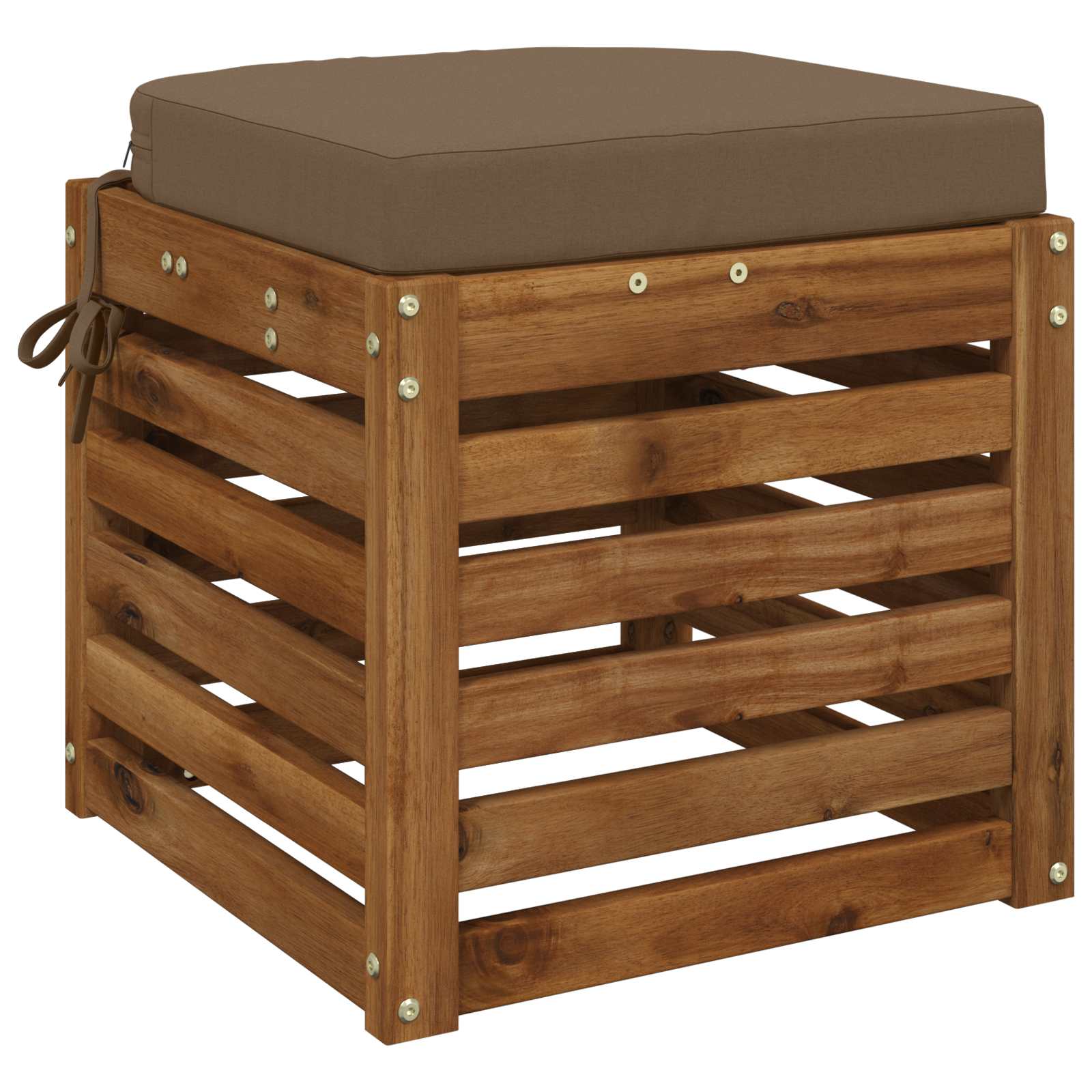 Μαξιλάρι 1 Τεμαχίου SOEST 100% Πολυεστέρας Taupe 40 x 40 x 7 cm - Pakobazaar