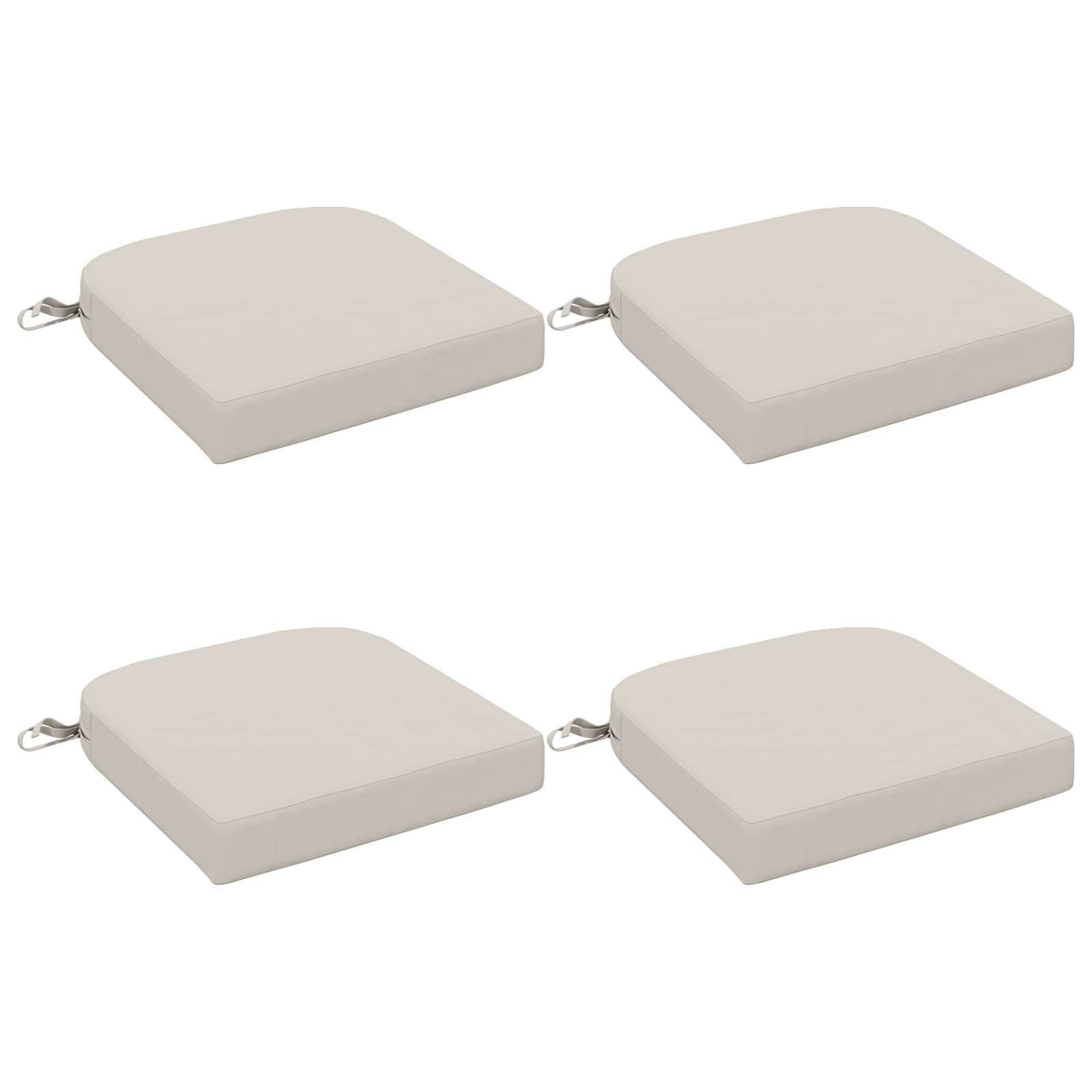 Σετ Μαξιλαριών 4 Τεμαχίων SOEST 4 pcs 100% Πολυεστέρας Λευκό - Pakobazaar