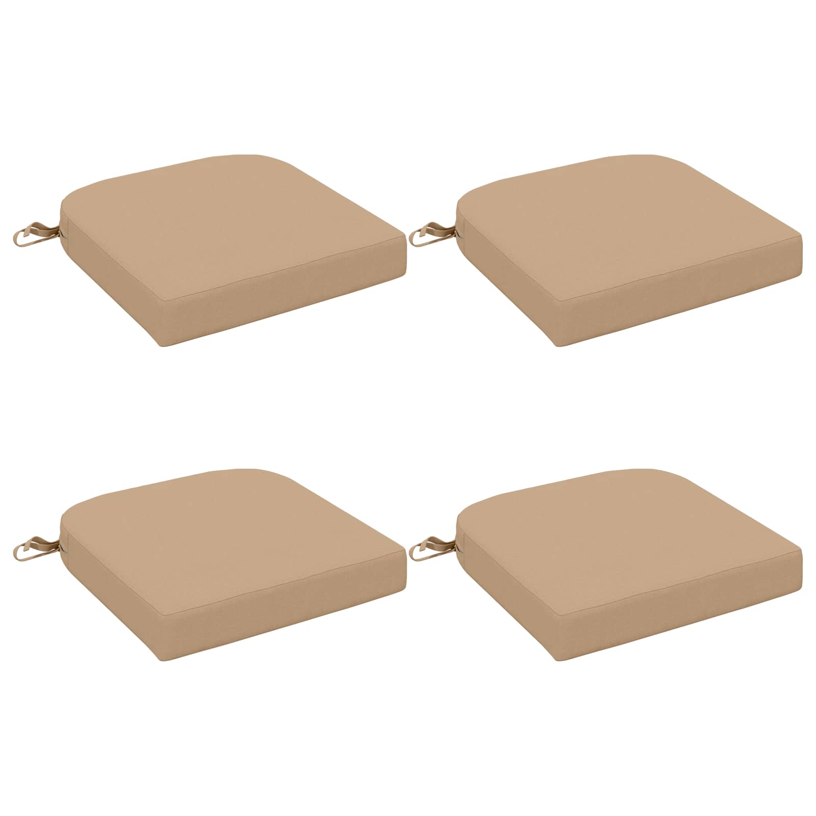 Σετ Μαξιλαριών 4 Τεμαχίων SOEST 4 pcs 100% Πολυεστέρας Άμμος - Pakobazaar