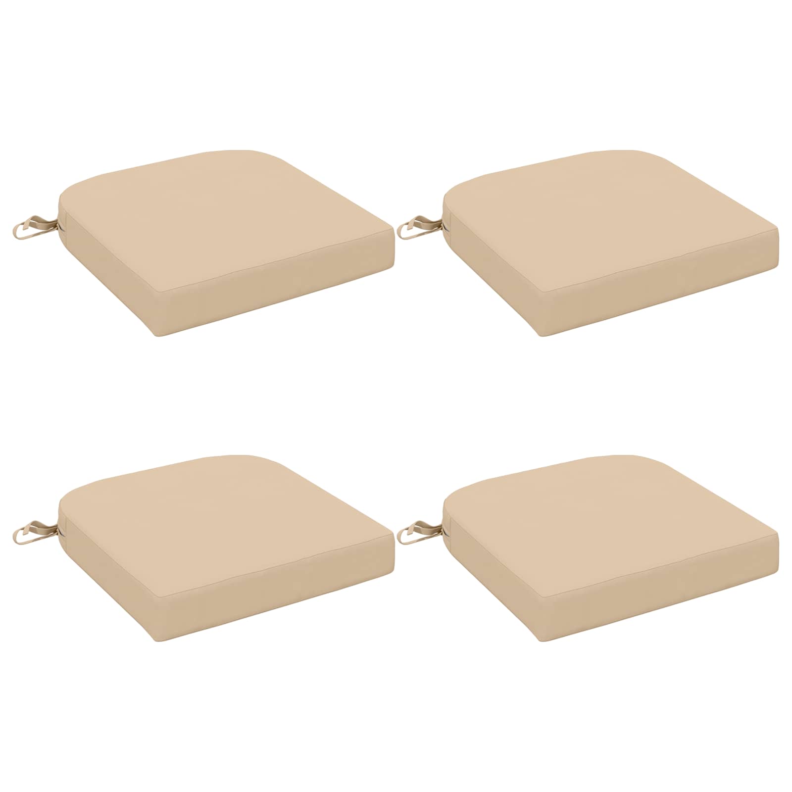Σετ Μαξιλαριών 4 Τεμαχίων SOEST 4 pcs 100% Πολυεστέρας Κρεμ - Pakobazaar