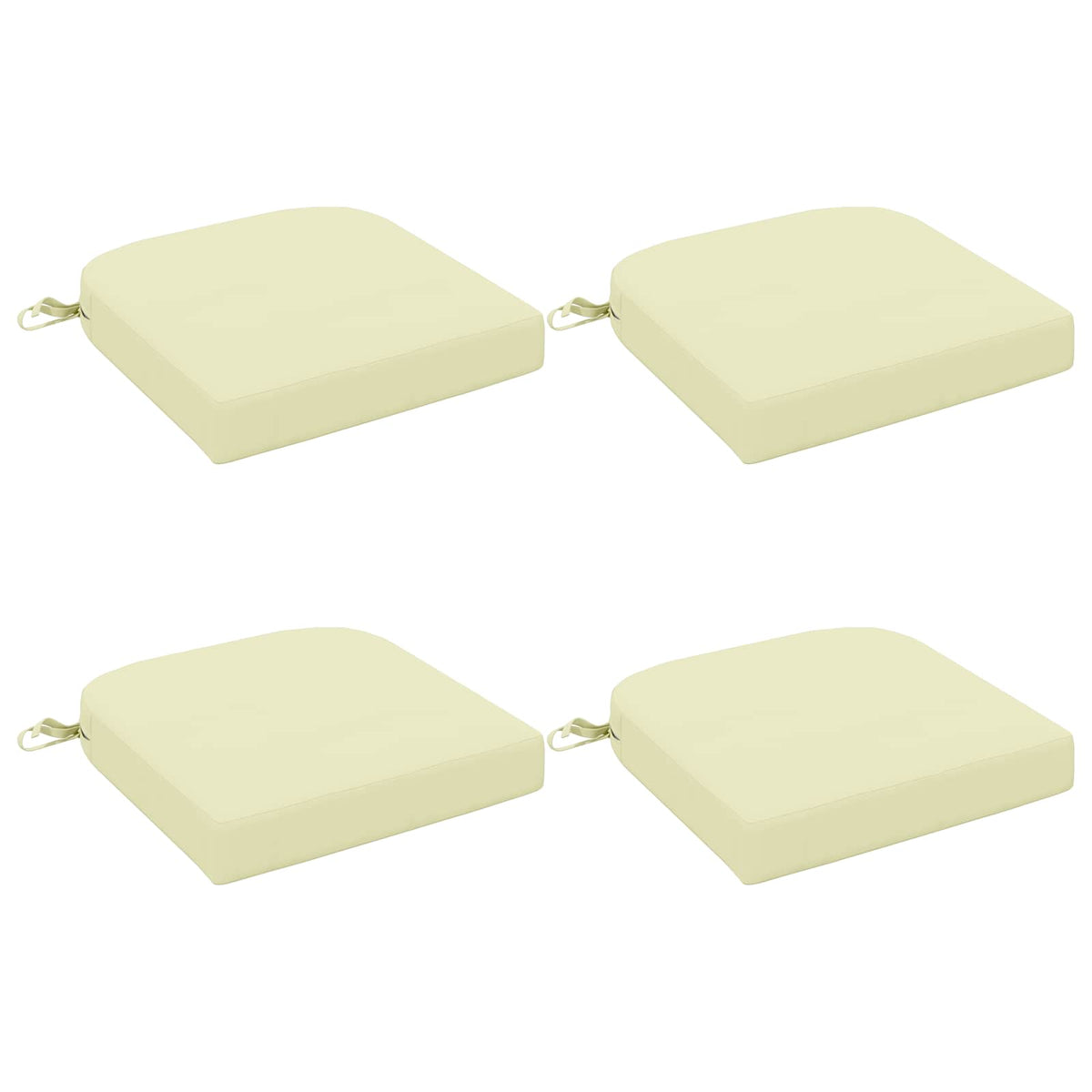 Σετ Μαξιλαριών 4 Τεμαχίων SOEST 4 pcs 100% Πολυεστέρας Κρεμ - Pakobazaar