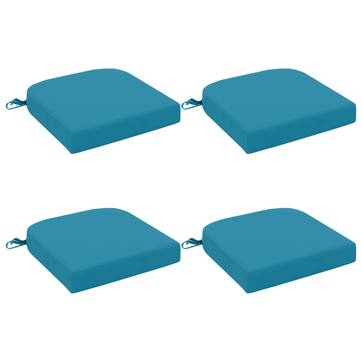 Σετ Μαξιλαριών 4 Τεμαχίων SOEST 4 pcs 100% Πολυεστέρας Γαλάζιο - Pakobazaar