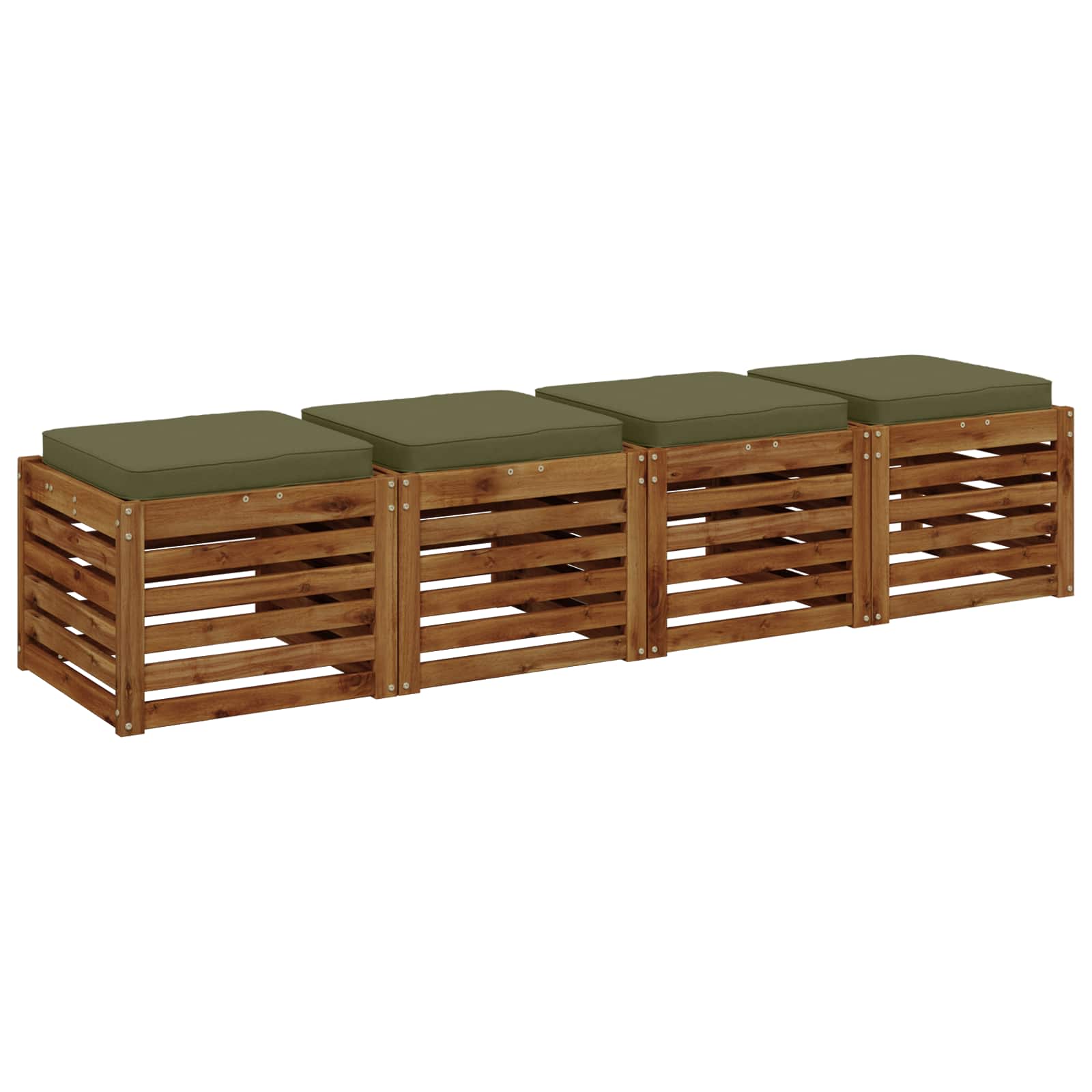 Μαξιλάρια καθιστικού 4 κομματιών VUGHT 4 pcs 100% Πολυεστέρας - Pakobazaar