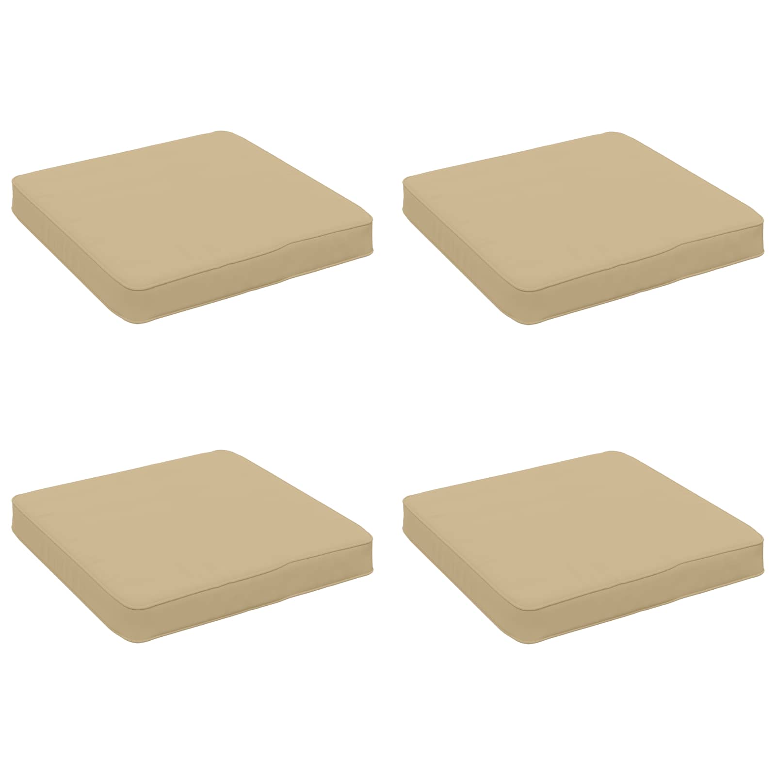 Μαξιλάρια καθιστικού 4 κομματιών VUGHT 4 pcs 100% Πολυεστέρας