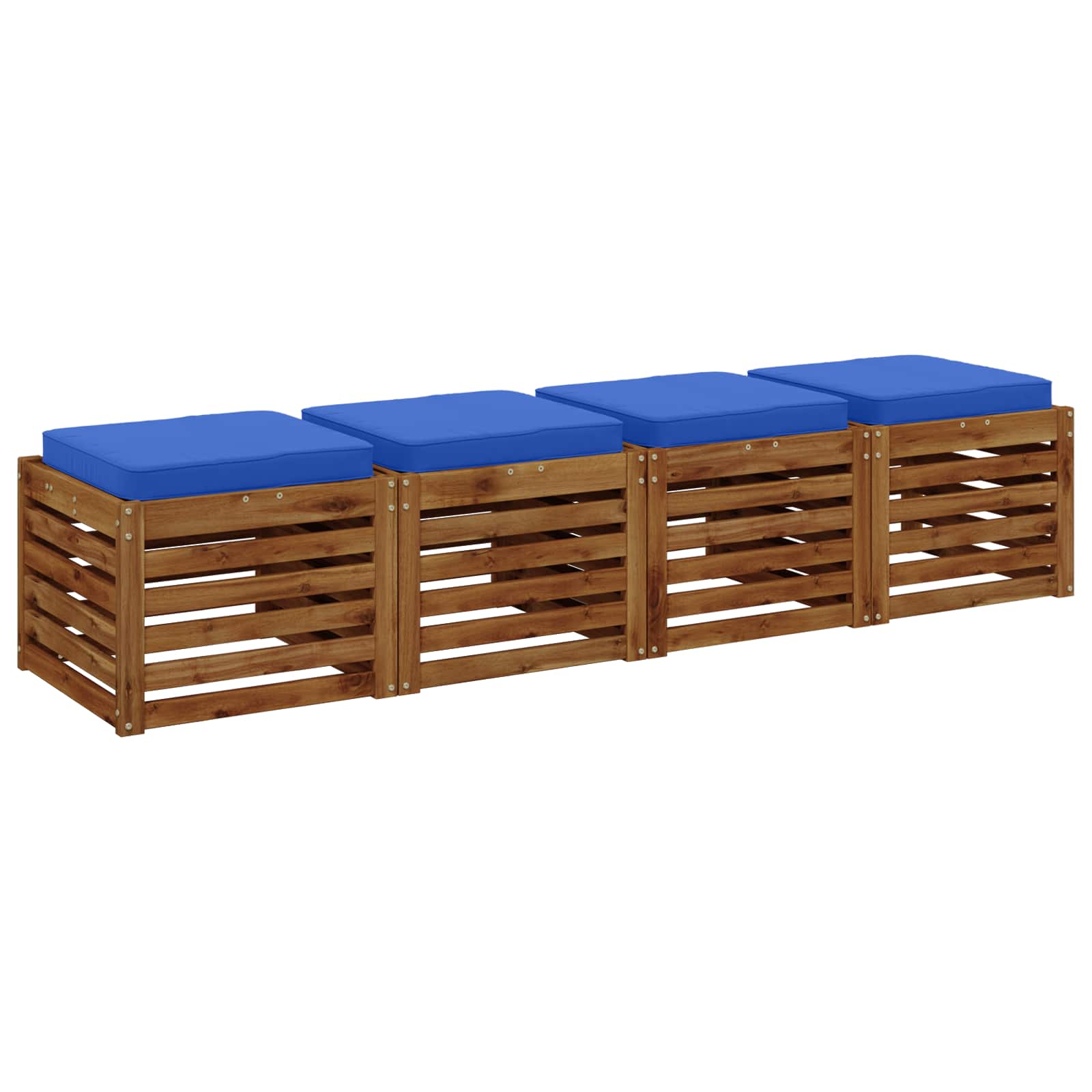 Μαξιλάρια καθιστικού 4 κομματιών VUGHT 4 pcs 100% Πολυεστέρας