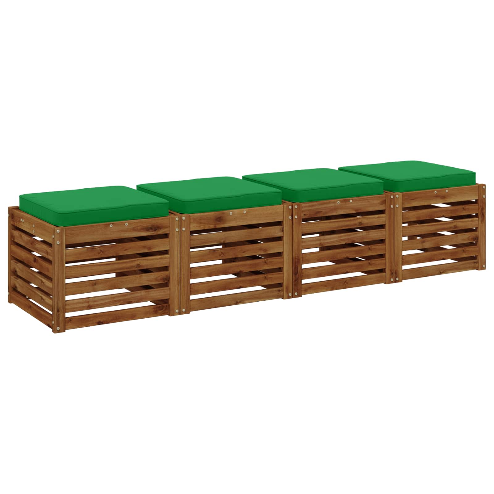 Μαξιλάρια καθιστικού 4 κομματιών VUGHT 4 pcs 100% Πολυεστέρας