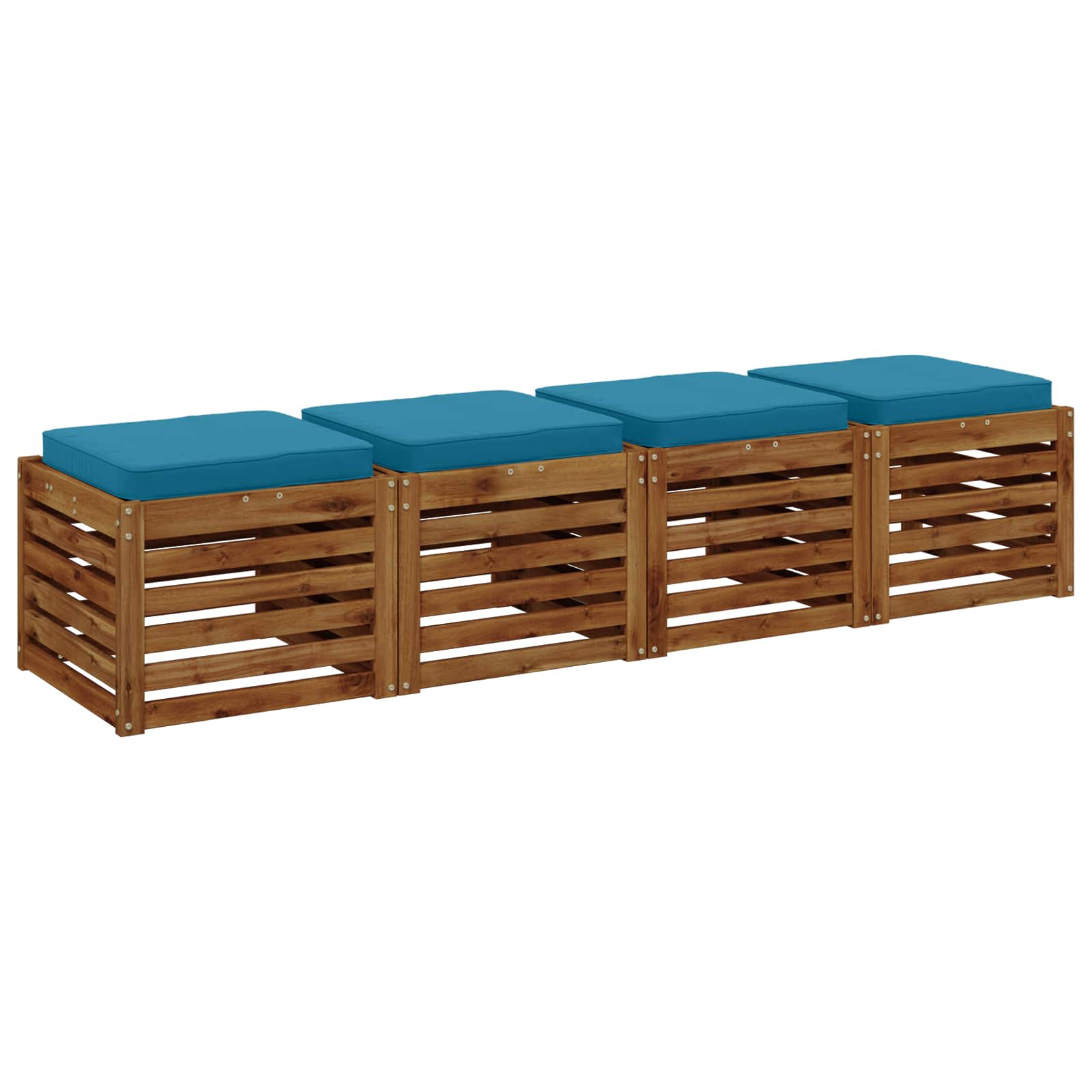 Μαξιλάρια καθιστικού 4 κομματιών VUGHT 4 pcs 100% Πολυεστέρας - Pakobazaar