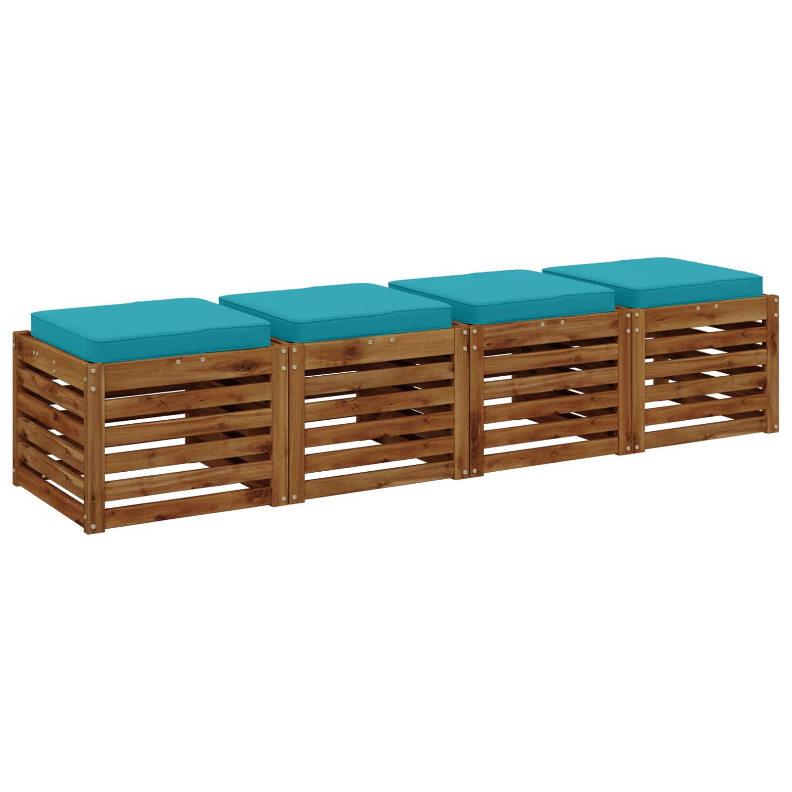 Μαξιλάρια καθιστικού 4 κομματιών VUGHT 4 pcs 100% Πολυεστέρας