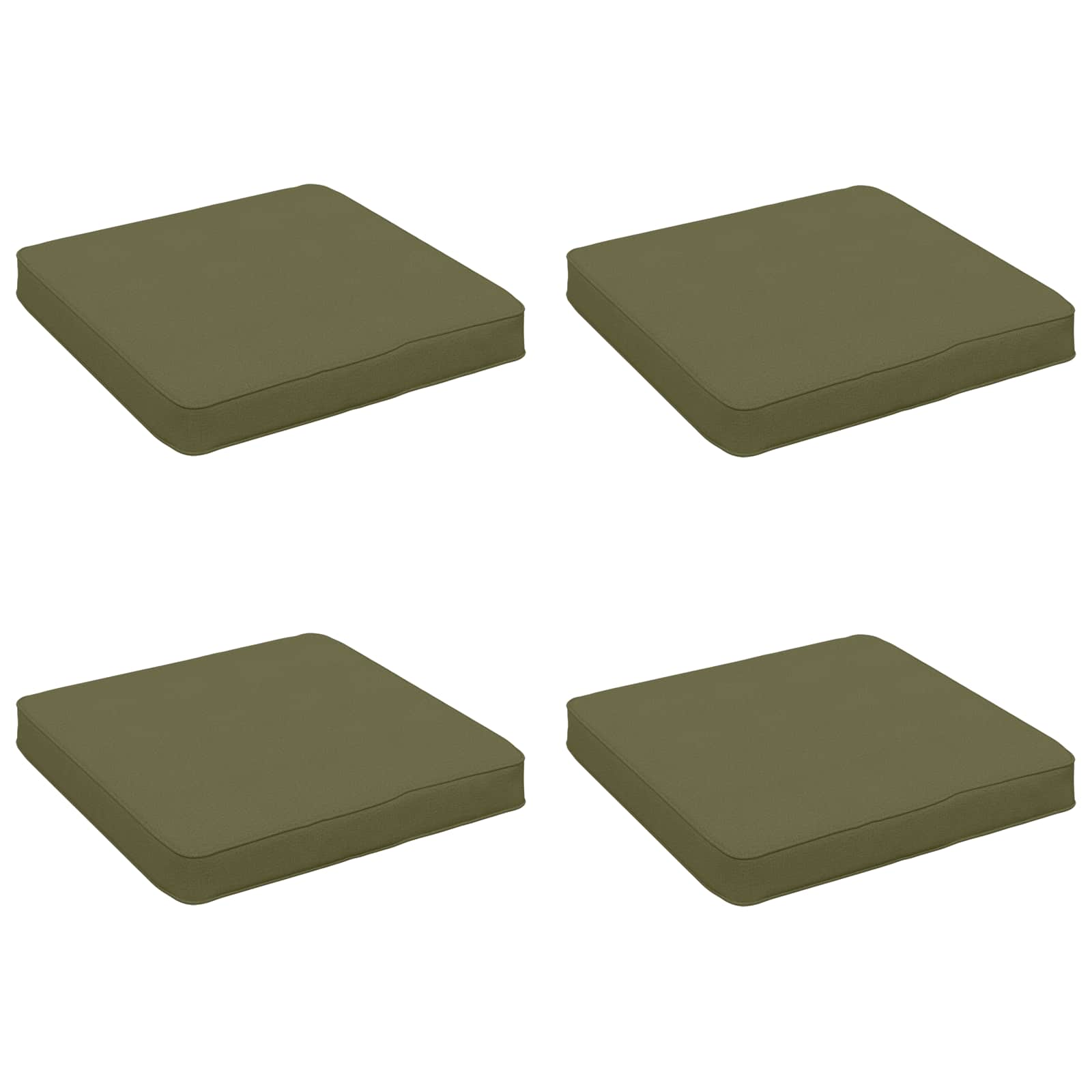 Μαξιλάρια καθιστικού 4 κομματιών VUGHT 4 pcs 100% Πολυεστέρας