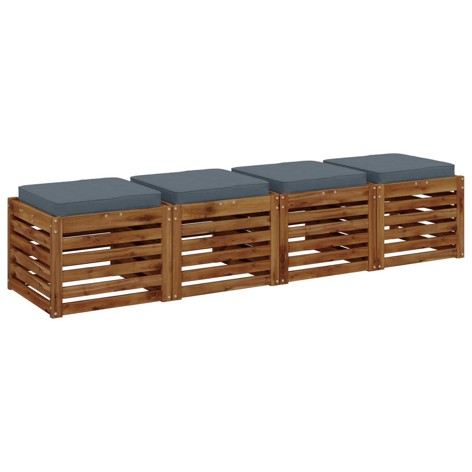 Μαξιλάρια καθιστικού 4 κομματιών VUGHT 4 pcs 100% Πολυεστέρας