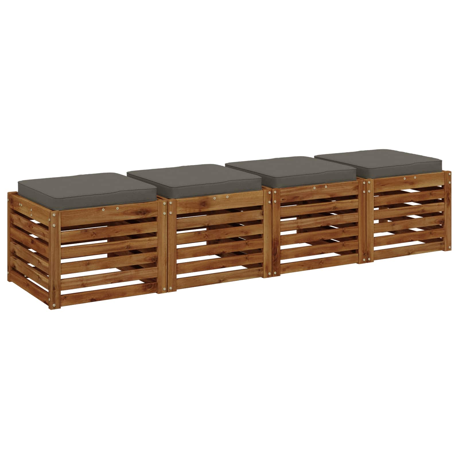 Μαξιλάρια καθιστικού 4 κομματιών VUGHT 4 pcs 100% Πολυεστέρας - Pakobazaar