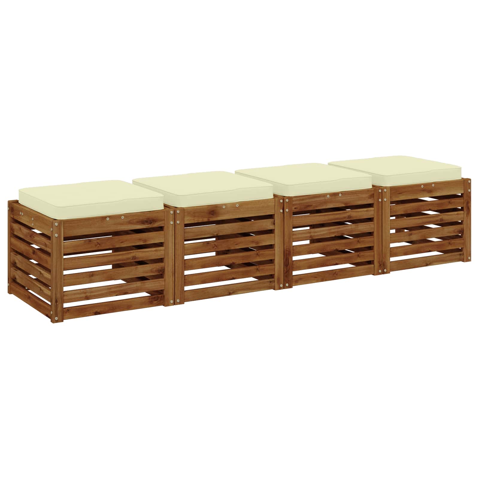 Μαξιλάρια καθιστικού 4 κομματιών VUGHT 4 pcs 100% Πολυεστέρας - Pakobazaar