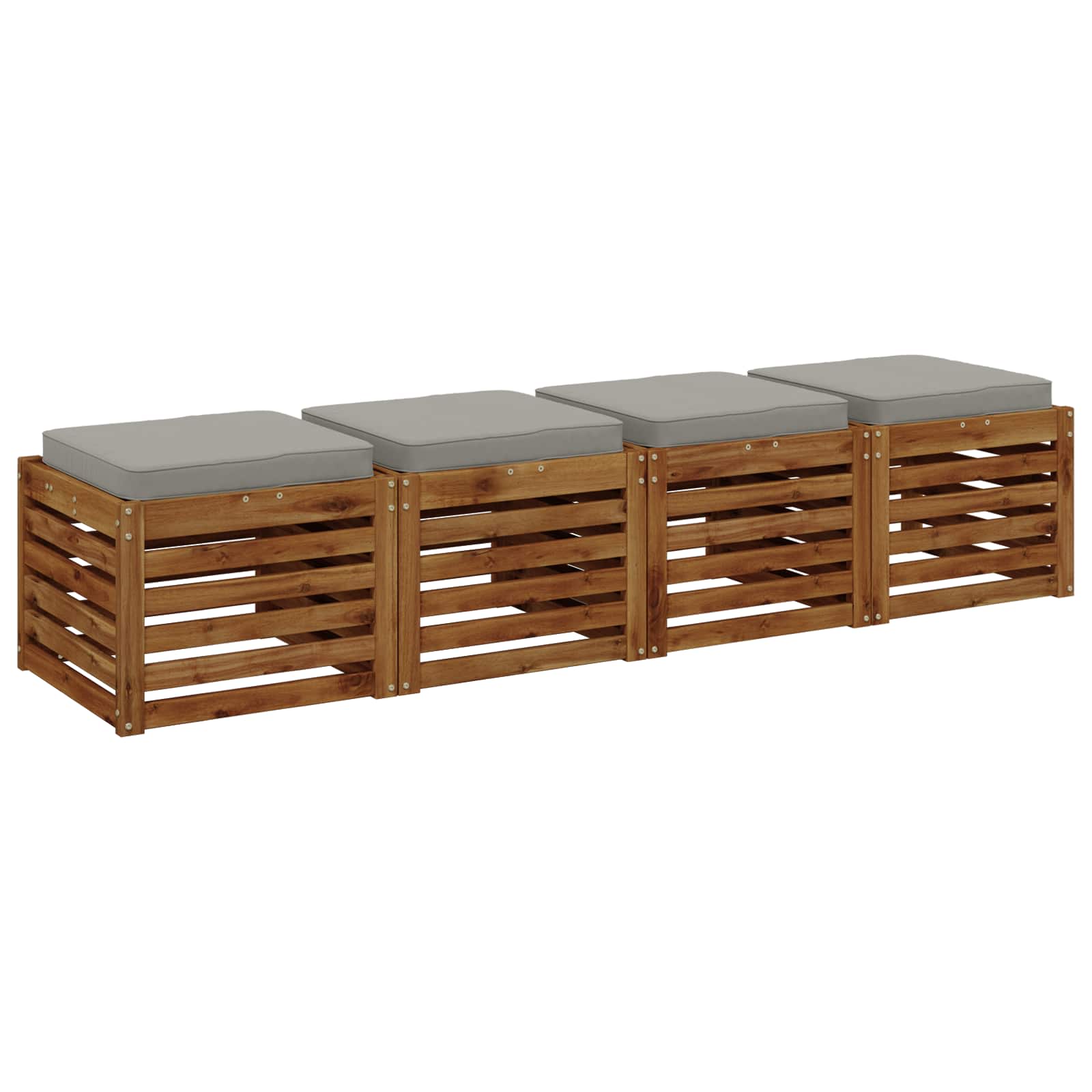 Μαξιλάρια καθιστικού 4 κομματιών VUGHT 4 pcs 100% Πολυεστέρας