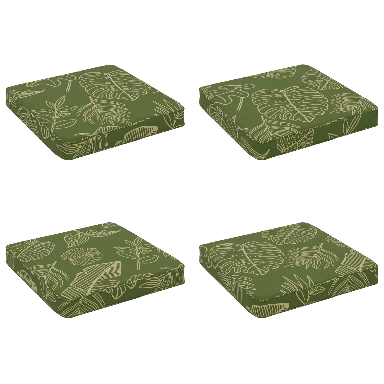 Μαξιλάρια καθιστικού 4 κομματιών VUGHT 4 pcs 100% Πολυεστέρας - Pakobazaar