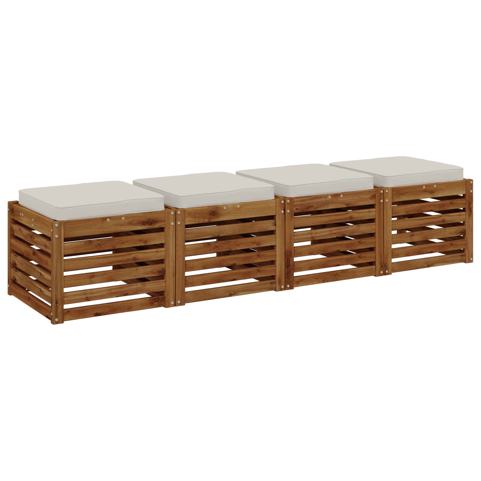 Μαξιλάρια καθιστικού 4 κομματιών VUGHT 4 pcs 100% Πολυεστέρας