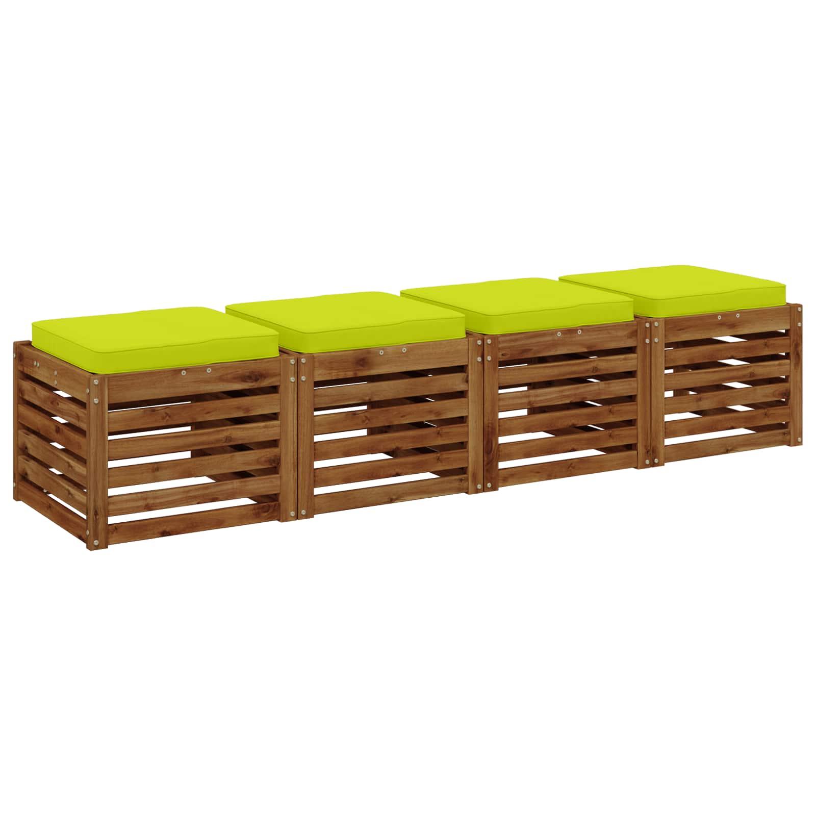 Μαξιλάρια καθιστικού 4 κομματιών VUGHT 4 pcs 100% Πολυεστέρας