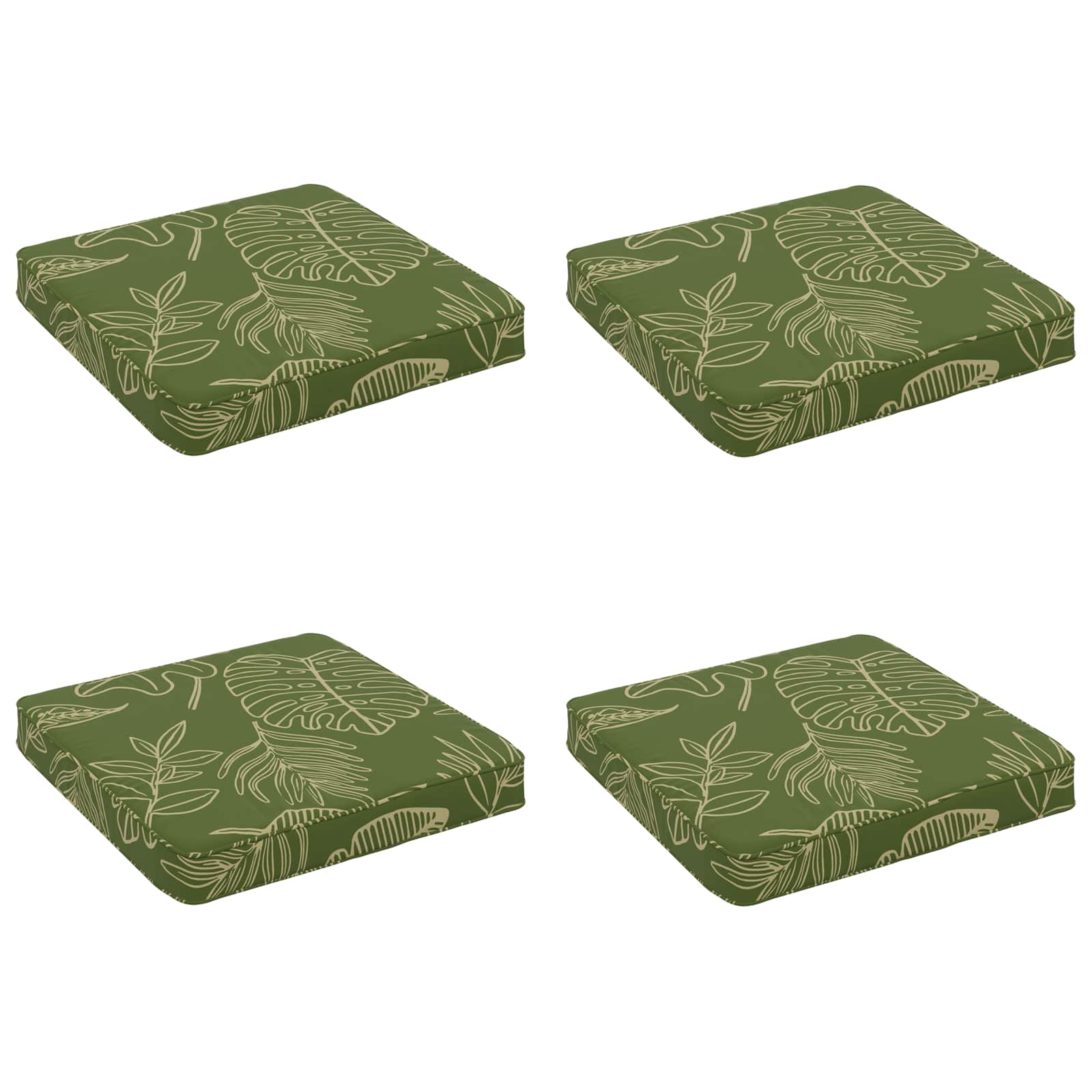 Μαξιλάρια καθιστικού 4 κομματιών VUGHT 4 pcs 100% Πολυεστέρας