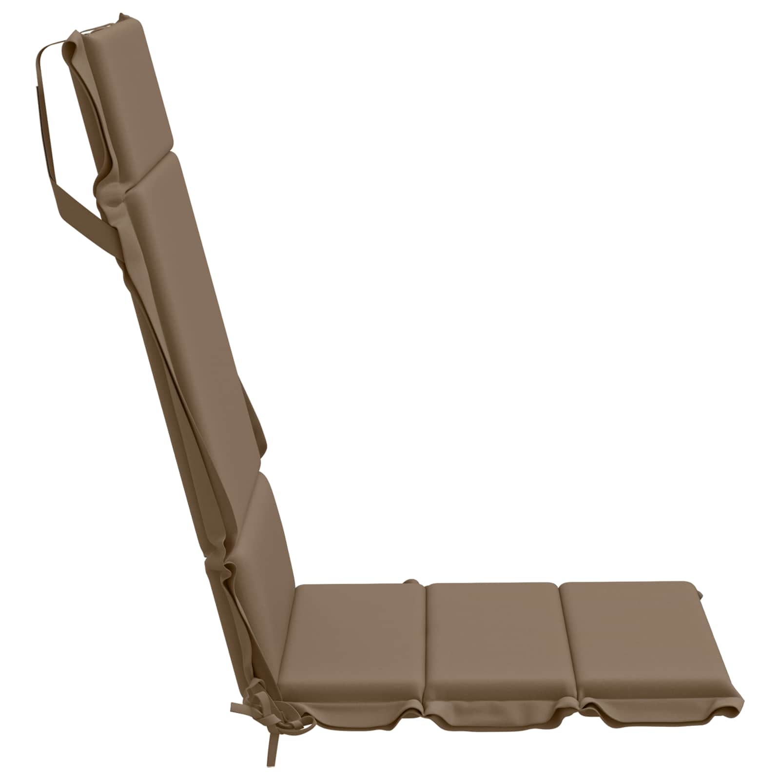 Σέτ Μαξιλαριών Υψηλής Πλάτης 2 Τεμαχίων GEMERT 2 pcs Taupe - Pakobazaar