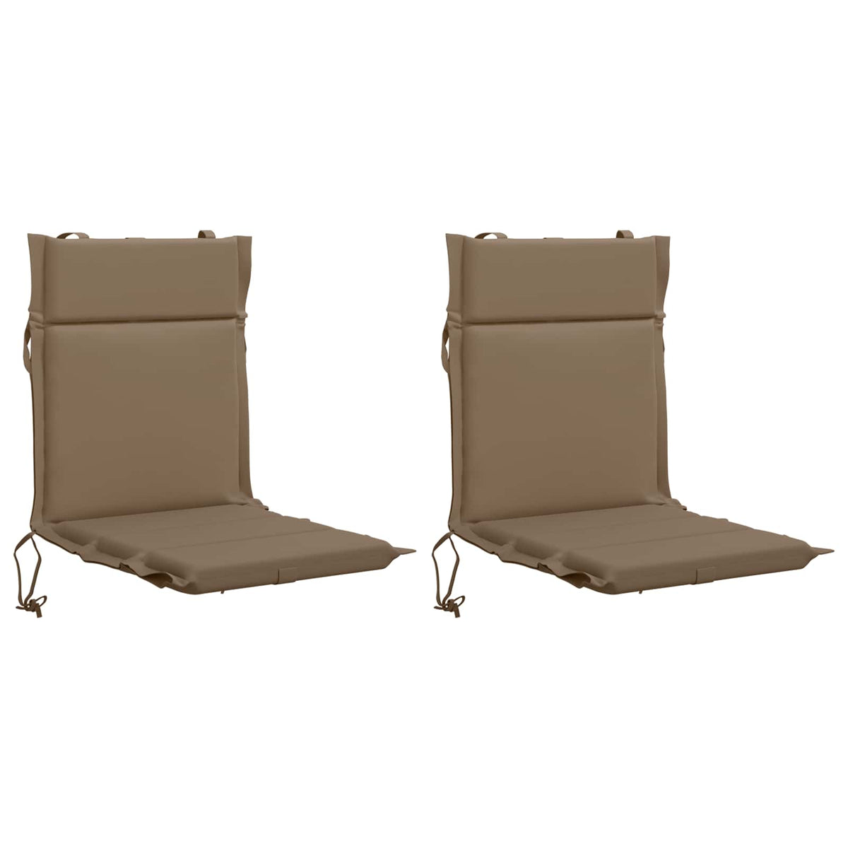 Σέτ Μαξιλαριών Υψηλής Πλάτης 2 Τεμαχίων GEMERT 2 pcs Taupe