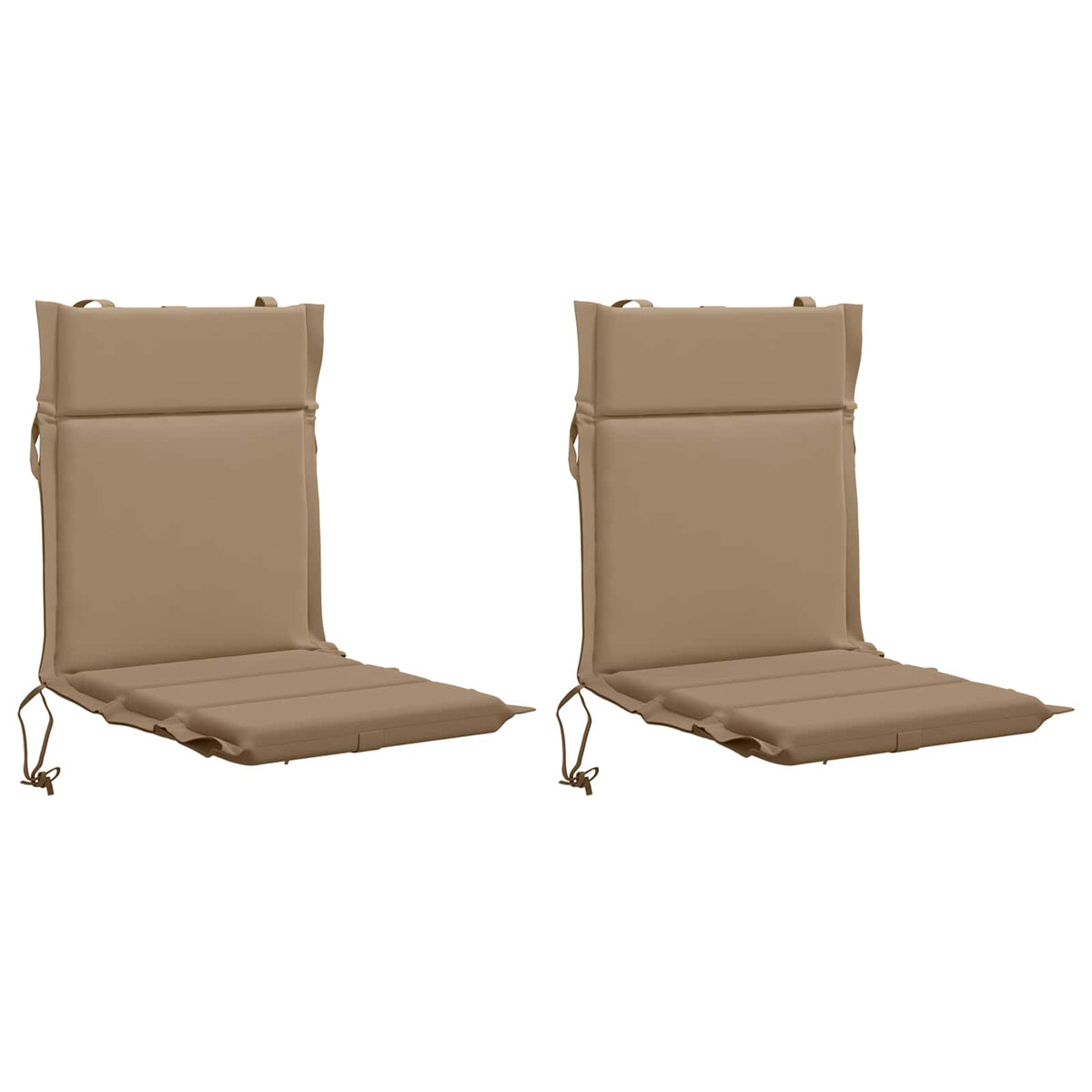 Σέτ Μαξιλαριών Υψηλής Πλάτης 2 Τεμαχίων GEMERT 2 pcs Taupe