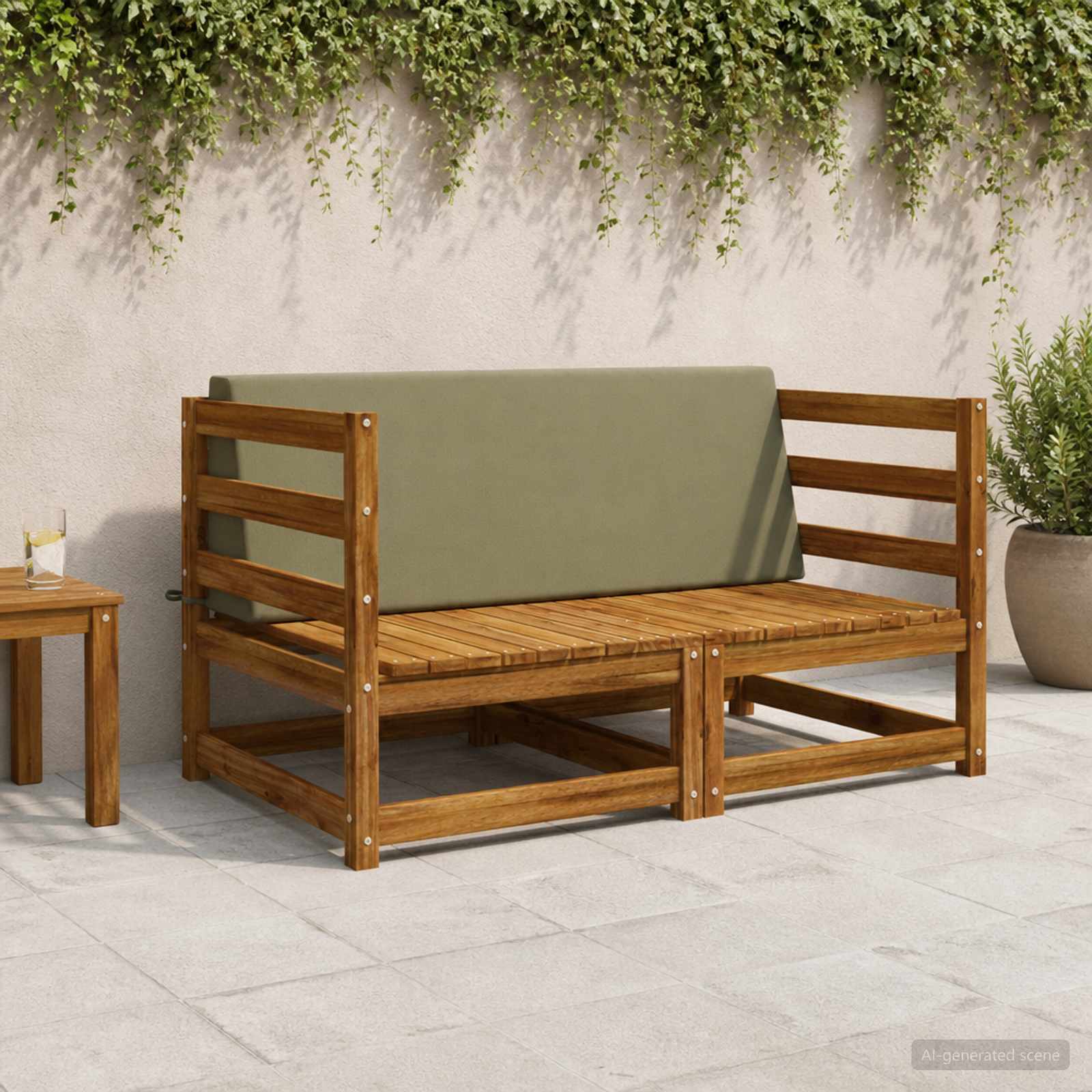 Μαξιλάρι πλάτης SOEST 100% Πολυεστέρας Λαδί 120 x 20 x 40 εκ.