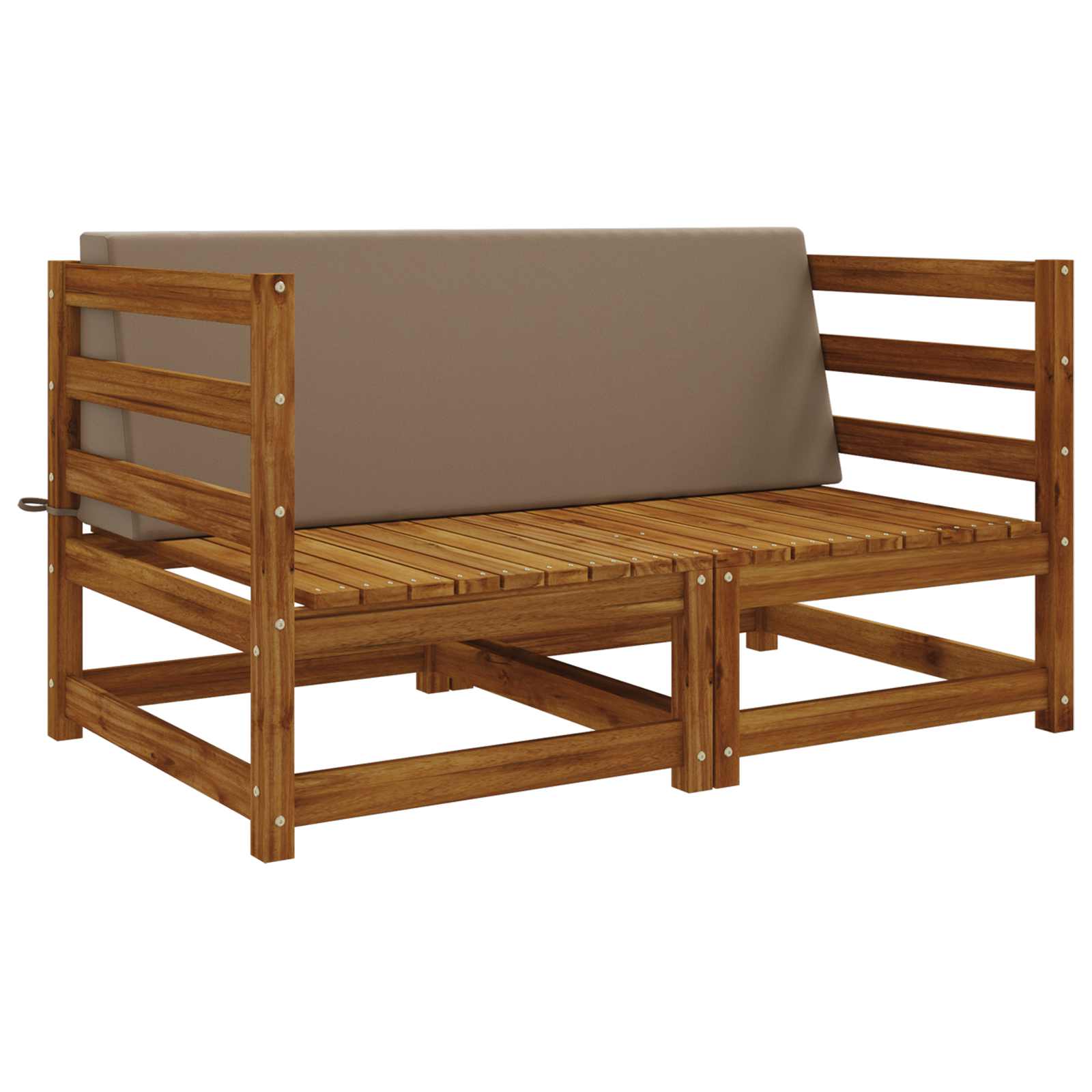 Μαξιλάρι πλάτης SOEST 100% Πολυεστέρας Taupe 120 x 20 x 40 εκ. - Pakobazaar