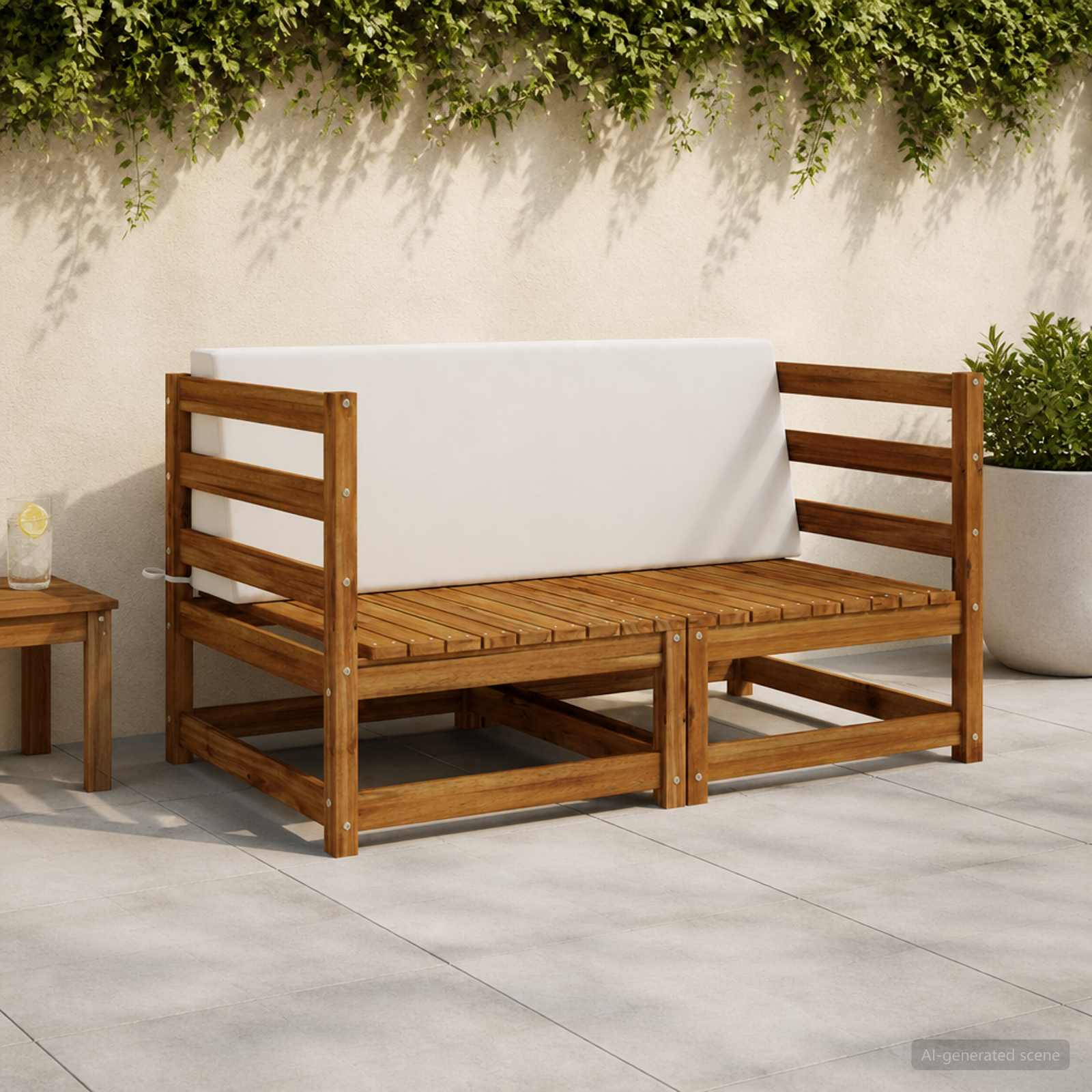 Μαξιλάρι πλάτης SOEST 100% Πολυεστέρας Λευκό 120 x 20 x 40 εκ. - Pakobazaar