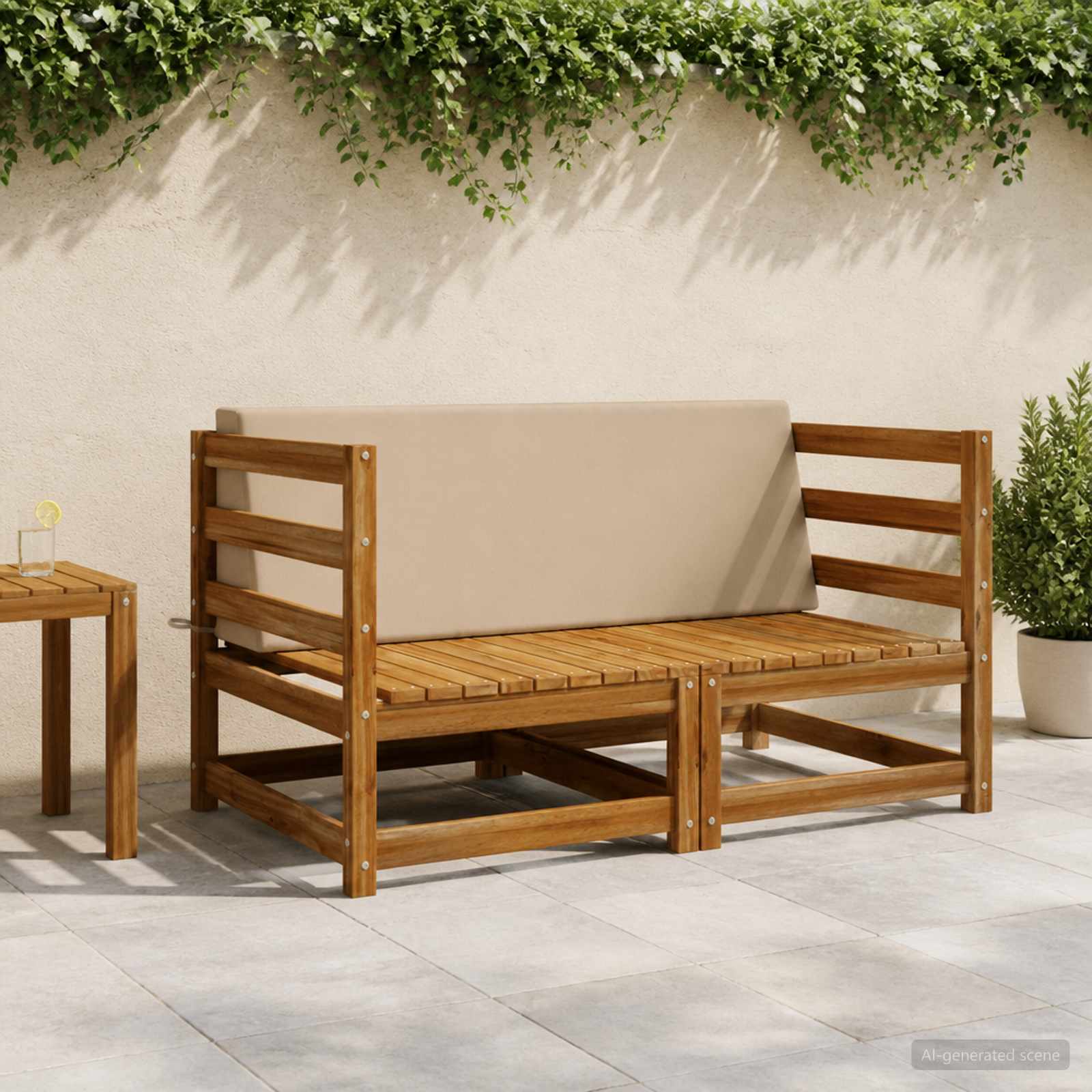 Μαξιλάρι πλάτης SOEST 100% Πολυεστέρας Άμμος 120 x 20 x 40 εκ.