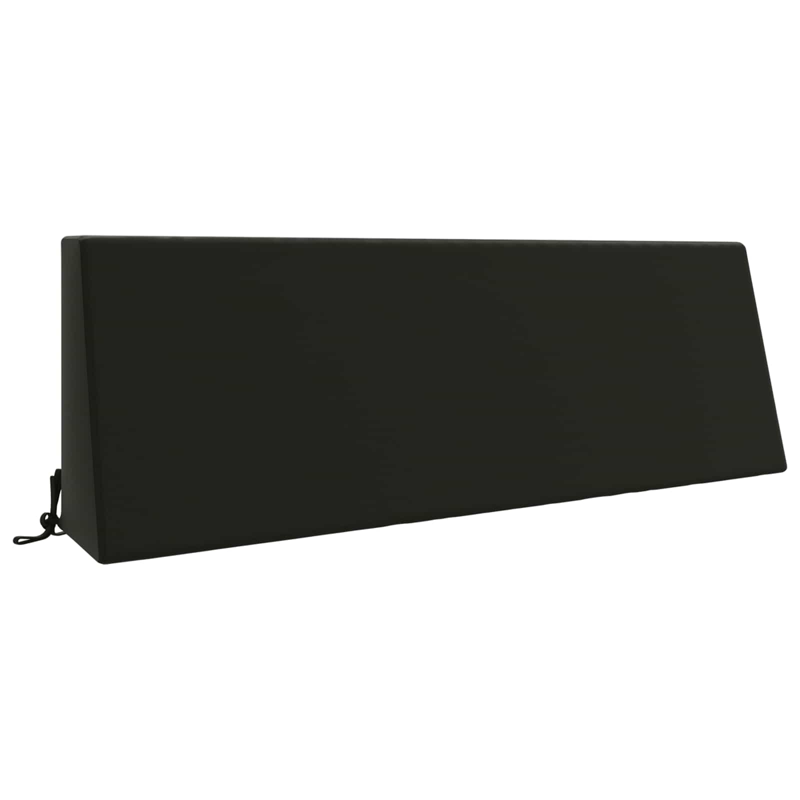 Μαξιλάρι πλάτης SOEST 100% Πολυεστέρας Μαύρο 120 x 20 x 40 εκ.