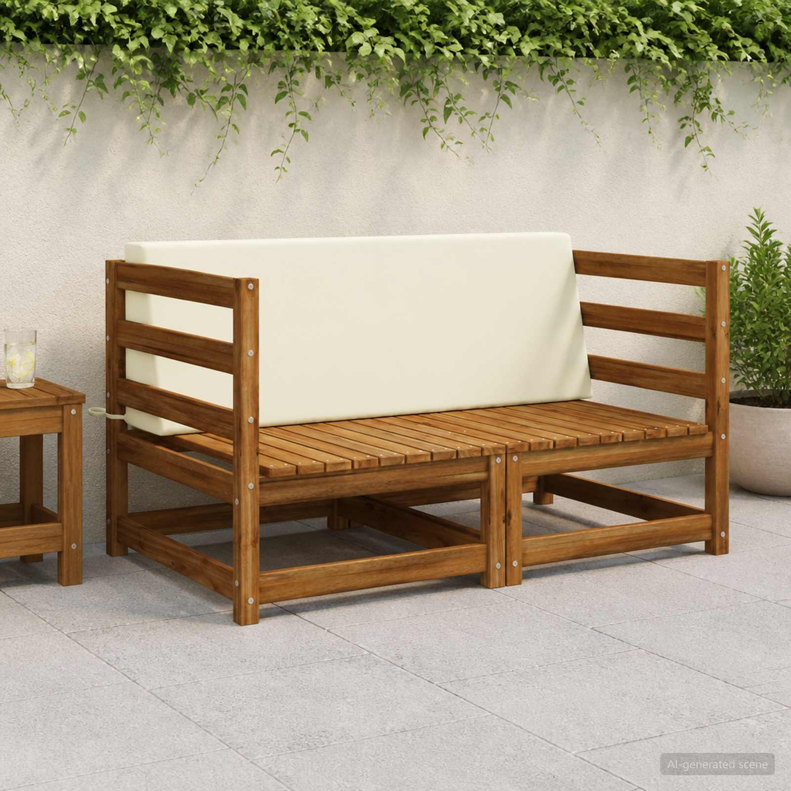 Μαξιλάρι πλάτης SOEST 100% Πολυεστέρας Κρεμ 120 x 20 x 40 εκ. - Pakobazaar