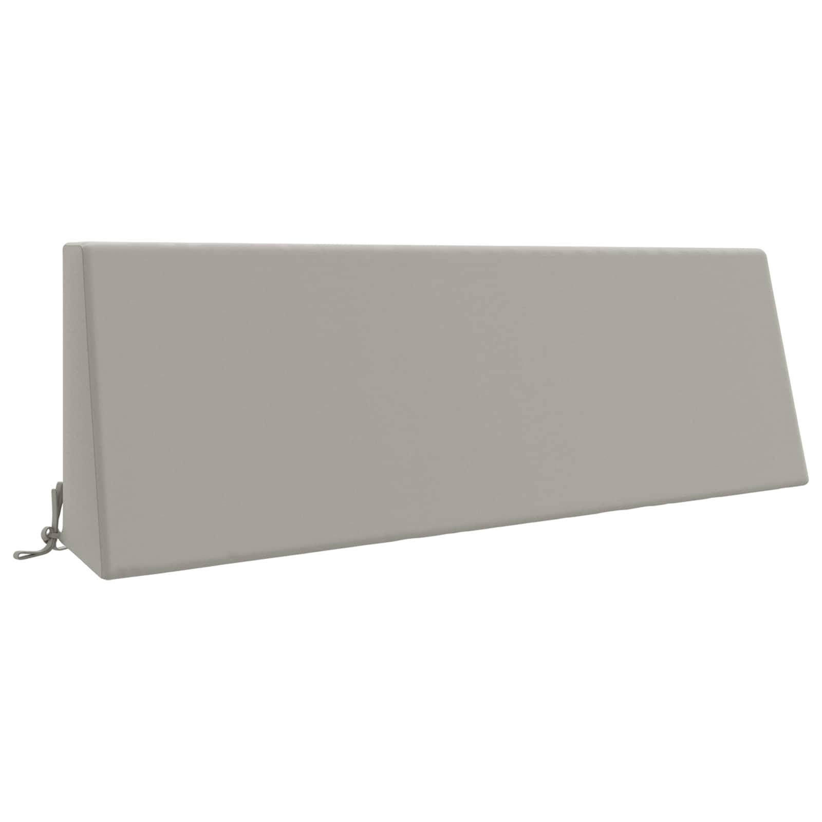 Μαξιλάρι πλάτης SOEST 100% Πολυεστέρας Γκρι 120 x 20 x 40 εκ.