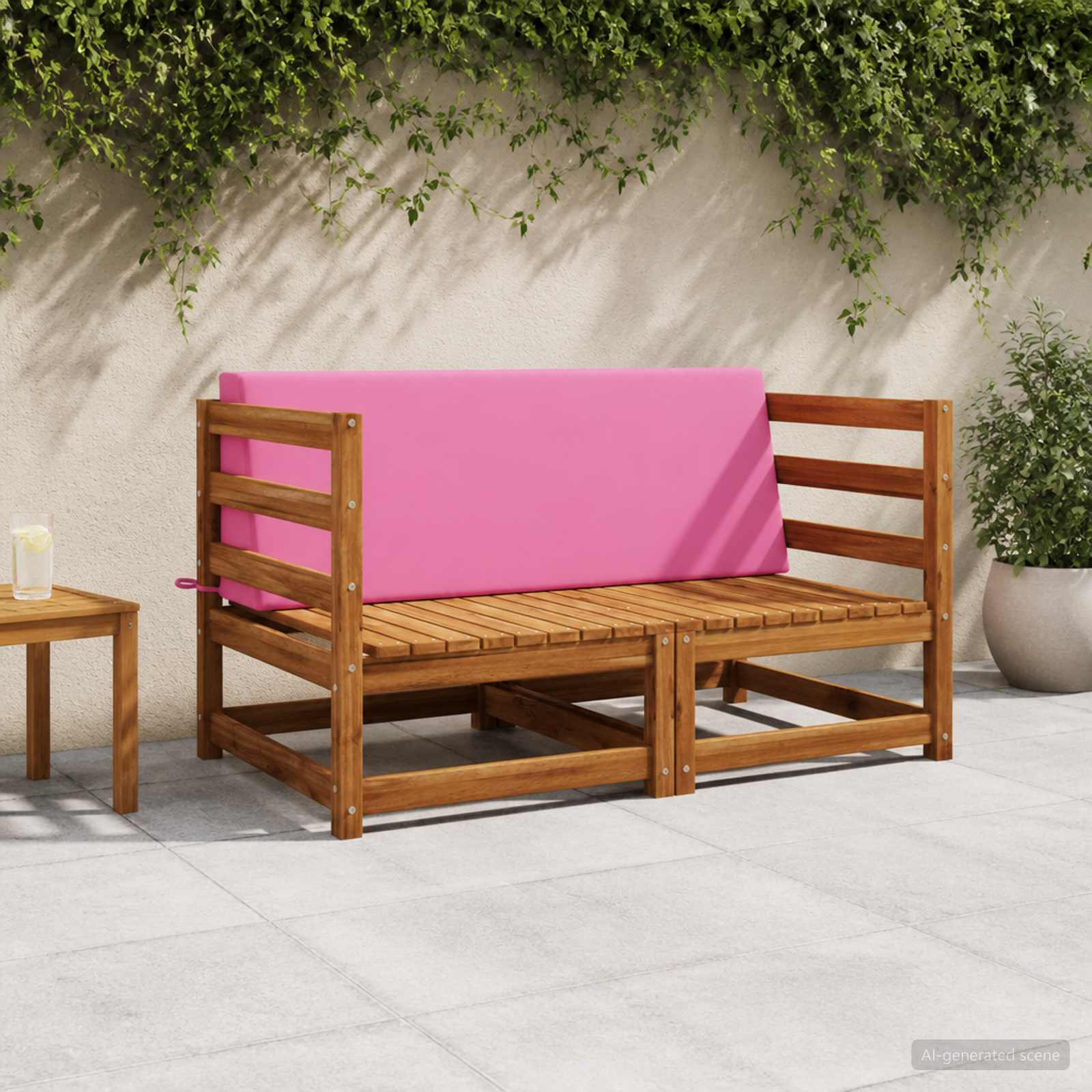 Μαξιλάρι πλάτης SOEST 100% Πολυεστέρας Ροζ 120 x 20 x 40 εκ. - Pakobazaar
