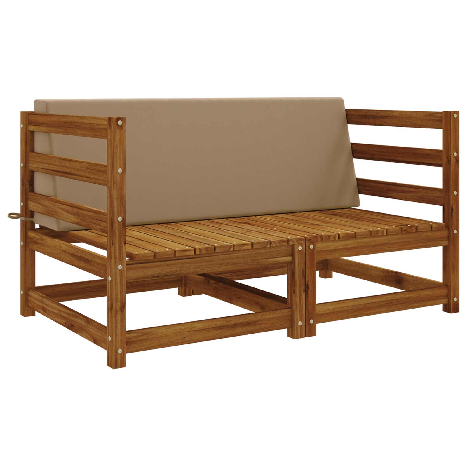 Μαξιλάρι πλάτης SOEST 100% Πολυεστέρας Taupe 120 x 20 x 40 εκ.